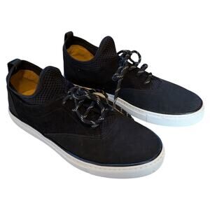 Jenni Kayne Women's Lace-Up Casual Black Suede Platform Trainers Sneakers EU 39